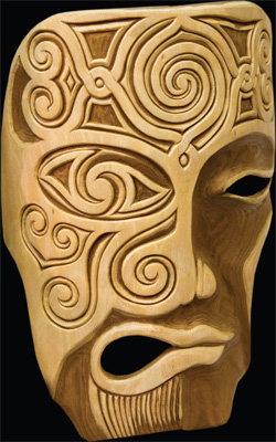 carved mask
